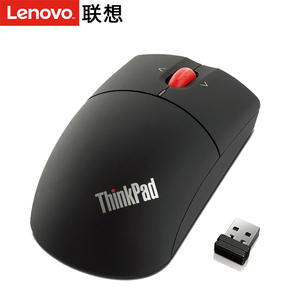 联想ThinkPad无线激光鼠标笔记本小巧IBM通用光电小黑家用办公