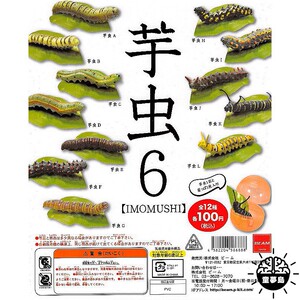 beam扭蛋幼虫立体百科图鉴芋虫6菜青虫毛毛虫仿真昆虫恶搞小摆件
