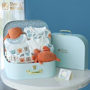 婴儿礼物新生儿礼盒大礼包满月百天送礼初礼新生的儿见面礼秋季