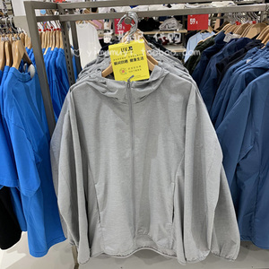 优衣库 男装 便携式防紫外线连帽外套(防晒服) 425418 uniqlo