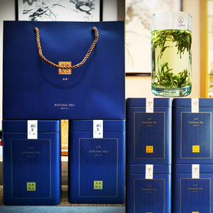 岳西翠尖翠兰安徽安庆茶叶国宾礼茶礼盒装绿茶2020年新茶特级400g