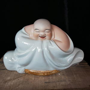 笑罗汉摆件