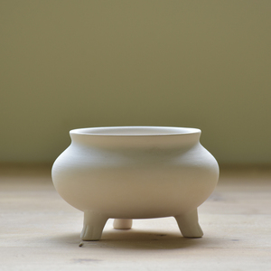 新款素坯香炉瓷坯高白瓷泥景德镇高白泥釉下彩绘材料陶吧教学用品