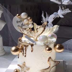 网红美人鱼仙气款女生女友闺蜜生日蛋糕动物奶油水果苏州同城配送