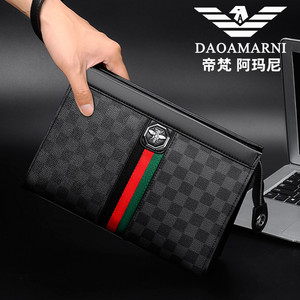 00皮尔卡丹欣启专卖店天猫皮尔卡丹手包男士真牛软皮大容量新款高档