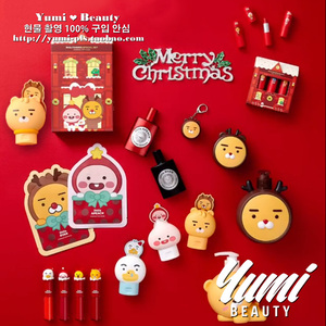 现货the face shop菲诗小铺 kakao little friends 18年圣诞系列