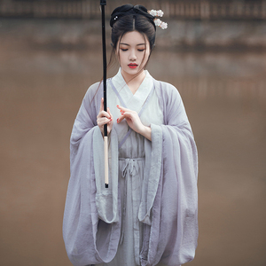 古装女汉服广袖魏晋