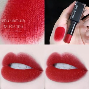 无色限柔雾丨植村秀哑光唇膏小黑方口红 mrd163 mor585