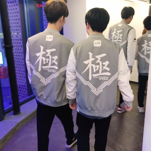 2018lpl出征服s8总决赛ig队服英雄同款联盟长袖秋冬夹克外套风衣