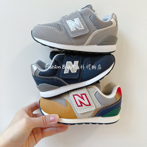 日本采购 新款 New Balance 996童鞋 NB男女魔术贴跑步鞋 日版