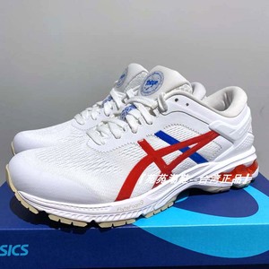 asics亚瑟士kayano k26男女东京配色稳定支撑跑步鞋1011a771-100