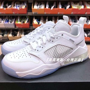 air jordan mars 270男子低帮全白色气垫aj休闲篮球鞋ck1196-100