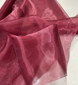 闪光冰纱 蓬蓬纱裙透明硬挺纱欧根纱布料婚庆背景装饰舞台服面料