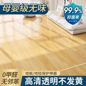 透明地垫客厅卧室木地板保护垫防滑脚垫塑料地毯pvc进门门垫垫子