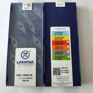 一盒装林尼娜LAMINA菱形数控车刀片VCMT160404 NN LT10