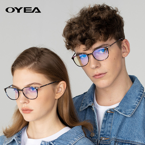 oyea欧野蓝光眼镜防辐射男无度数防蓝光电脑眼镜平光防辐射眼镜女
