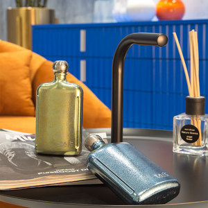 taic太可钛度纯钛酒壶男女随身便携户外迷你健康高档扁平小酒壶