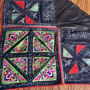 000人付款淘宝新款苗族阿卯裙子围腰花边刺绣织带e少数l民族特色绣花