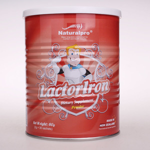 [送礼包]纽贝乐力多铁营养补充品2g*30包 补铁锌 维生素