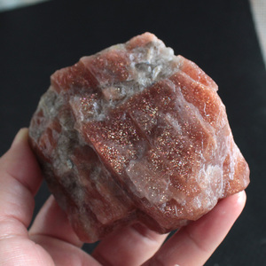 水玉冰魄天然太阳石原矿 矿物标本雕刻料日月长石日光石毛料原石