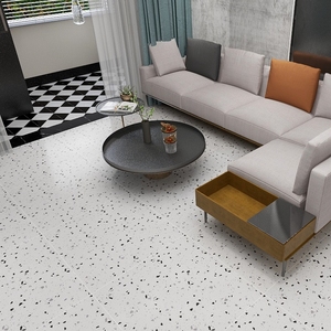 彩色水磨石瓷砖800x800酒吧餐饮店仿古瓷砖600x600客厅卧室地板砖