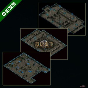 【传奇地图素材】传奇2高清精品地图无缝封边幽灵船套图