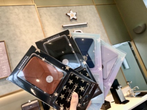 星巴克银色铜牌隐形手机支架棕色蓝色便携卡包黑白会员星礼包赠品