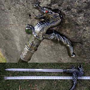 手杖剑龙头拐杖剑