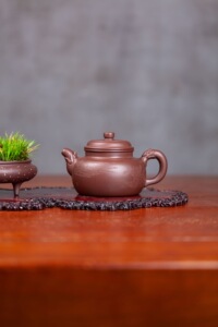 455249489rose淘宝清趣斋 莲花僧帽徐英紫砂壶原创金奖作品本山朱泥