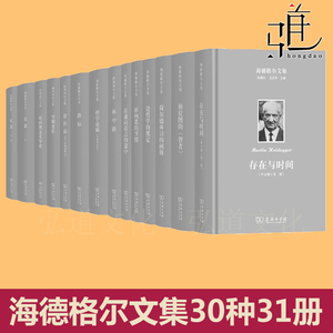 海德格尔文集 全套 精装30种31册 孙周兴译 林中路论哲学的规定存在与时间演讲论文集荷尔德林诗的阐释尼采现象学之基本问题 全集