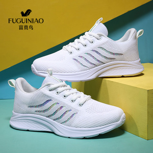 富贵鸟女鞋运动网面