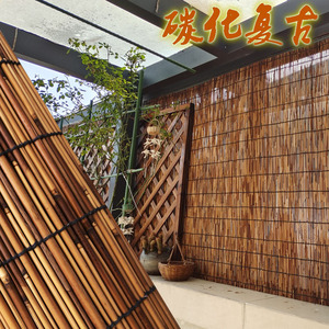 芦苇窗帘卷帘墙面装修吊顶装饰 草席 遮光遮阳 竹帘 复古禅意拉式