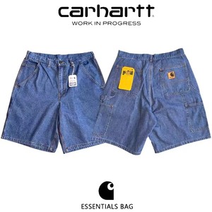 Carhartt卡哈特B28复古水洗做旧多口袋工装牛仔短裤 男女款五分裤