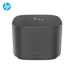 hp/惠普 雷电3tyep-c移动扩展坞站 230w(3tr87aa)转vga/jr45/dp