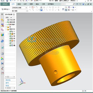 塑料斜齿轮旋转脱螺纹注塑模具设计注射含CAD+UG工件模型+说明书