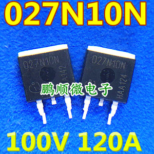 原装原字 027N10N IPB027N10N3G 027N10 贴片TO-263大电流MOS管