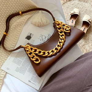 粗链条手提包复古