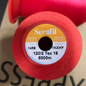 德国 amann 亚曼 serafil 莎菲 coats超薄面料缝纫线涤纶长丝线