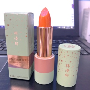 林清轩口红山茶花口红绝色星钻变色唇膏滋润山茶花柔情口红