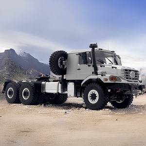静点模型jdm-157 1/14遥控越野卡车 6*6拖头货车攀爬拖车军卡重托