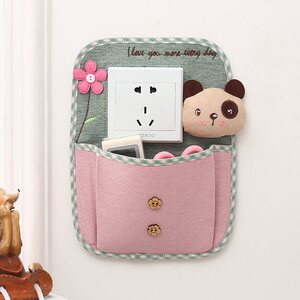 欧式布艺蕾丝开关贴墙贴保护套单双开插座开关装饰罩挂兜家用防尘