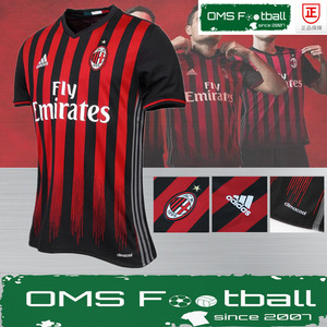 oms正品球衣10年老店 清货特价 ac米兰1617赛季主场球衣ap7964