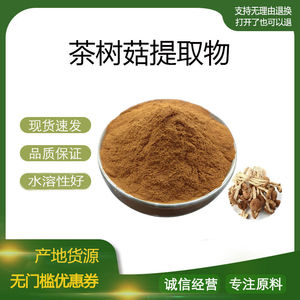 茶树菇提取物30:1 茶树菇多糖60% 茶树菇浓缩粉 食品级原料 包邮