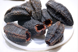 直播间加拿大进口淡干货海参野生北极圆桶参红极参非大连冰岛水产