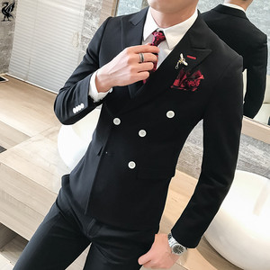 韩式主持人服装男