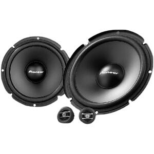 日本品牌pioneer先锋f170c喇叭套装昆明包邮直卖汽车响音提升音质