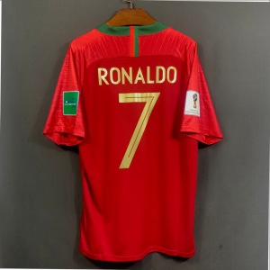 c罗葡萄牙2018世界杯主场足球服球衣 ronaldo portugal jersey