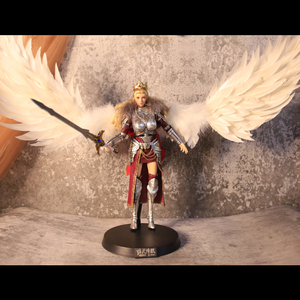 超神学院盔甲版天使彦兵人人关节可动手办诸天降临皇冠女王彦便装