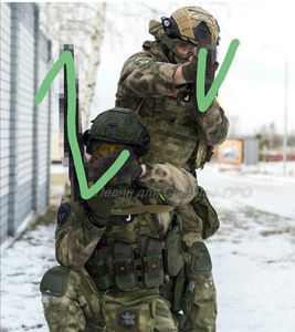 俄罗斯俄军atfg废墟迷彩冬季防风保暖防水户外登山冲锋衣软壳套装