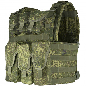 进口俄罗斯俄军emr迷彩小绿人空降兵vdv原品公发6b46战术背心